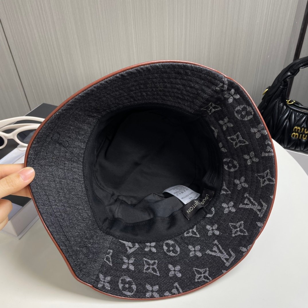 Louis Vuitton Monogram Denim Bucket Hat - Image 8
