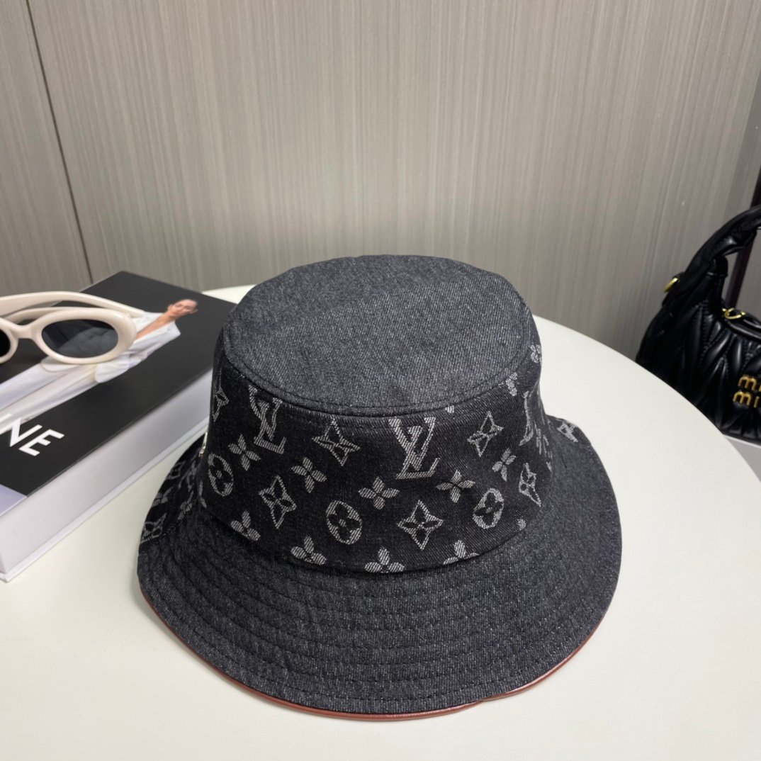 Louis Vuitton Monogram Denim Bucket Hat - Image 3