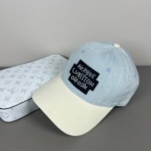 Louis Vuitton Denim & Canvas Cap