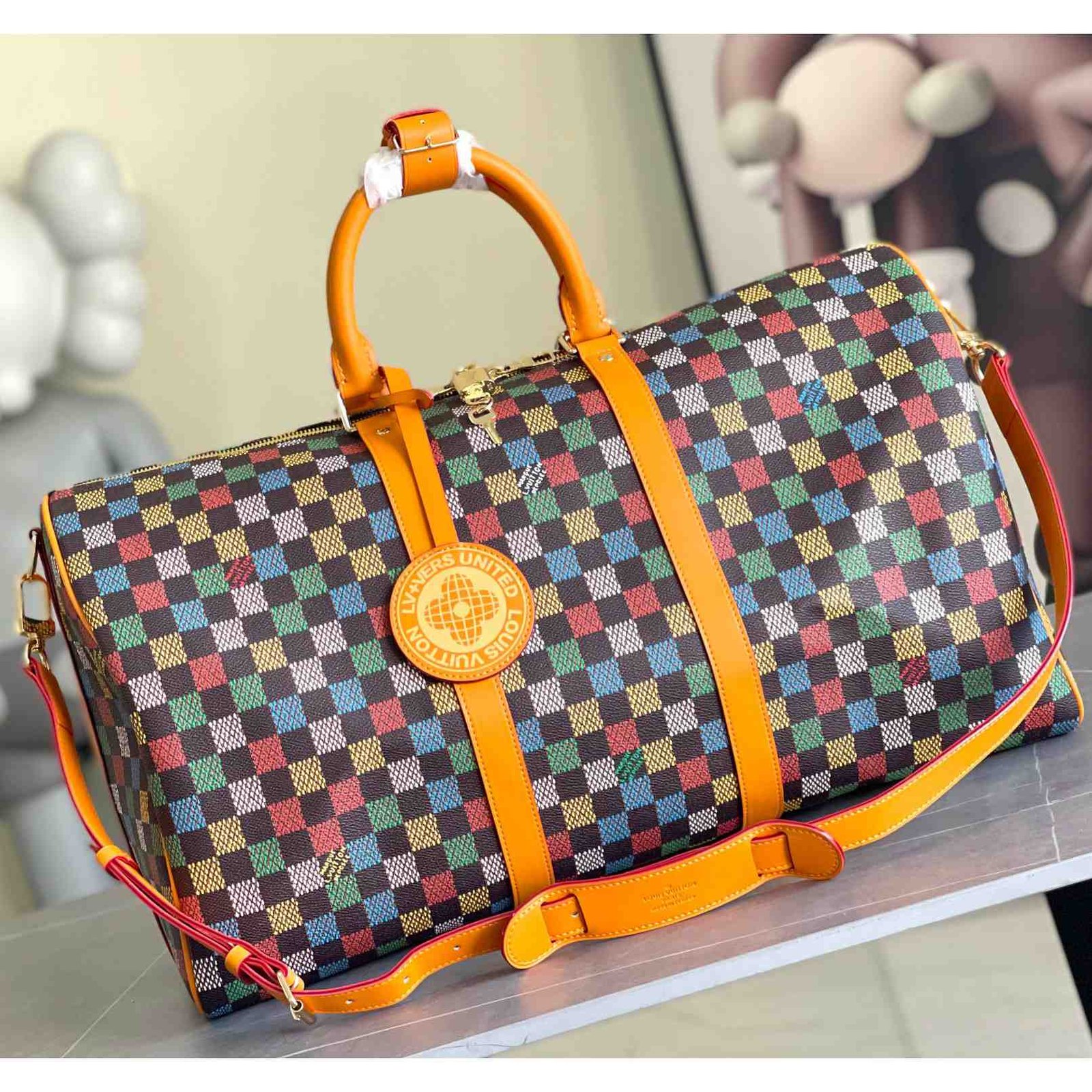 Louis Vuitton Keepall Bandoulière 50 N00170 - Image 2