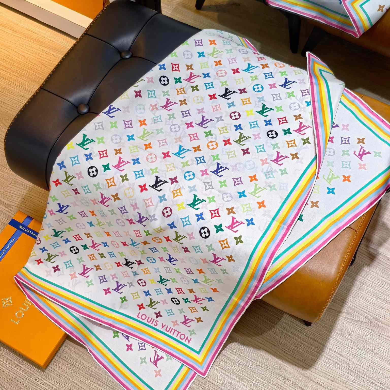 Louis Vuitton LV x TM Monogram Multicolor Square 90 M94967 - Image 3
