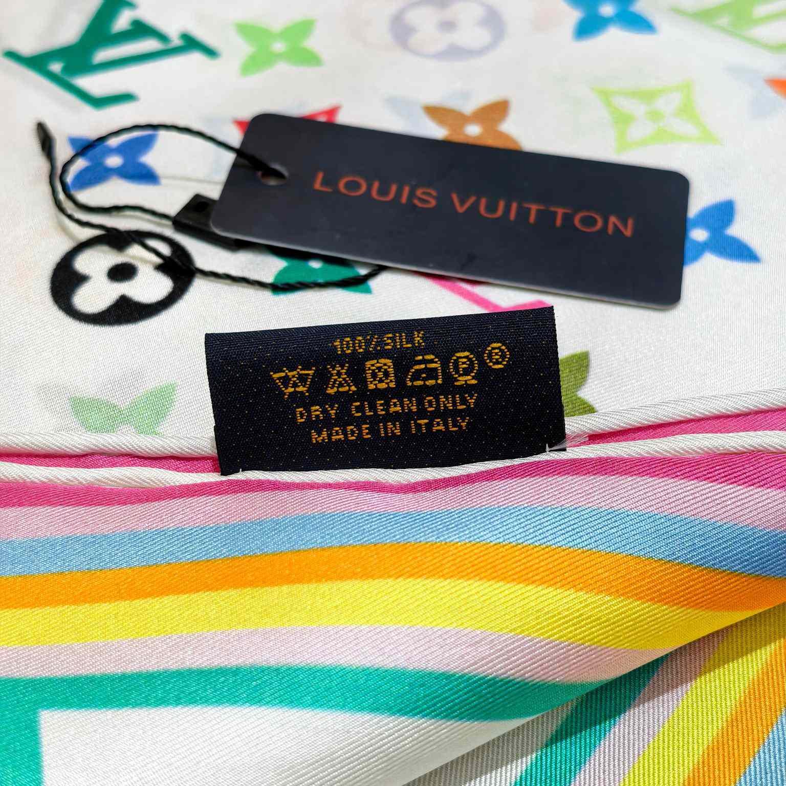 Louis Vuitton LV x TM Monogram Multicolor Square 90 M94967 - Image 7