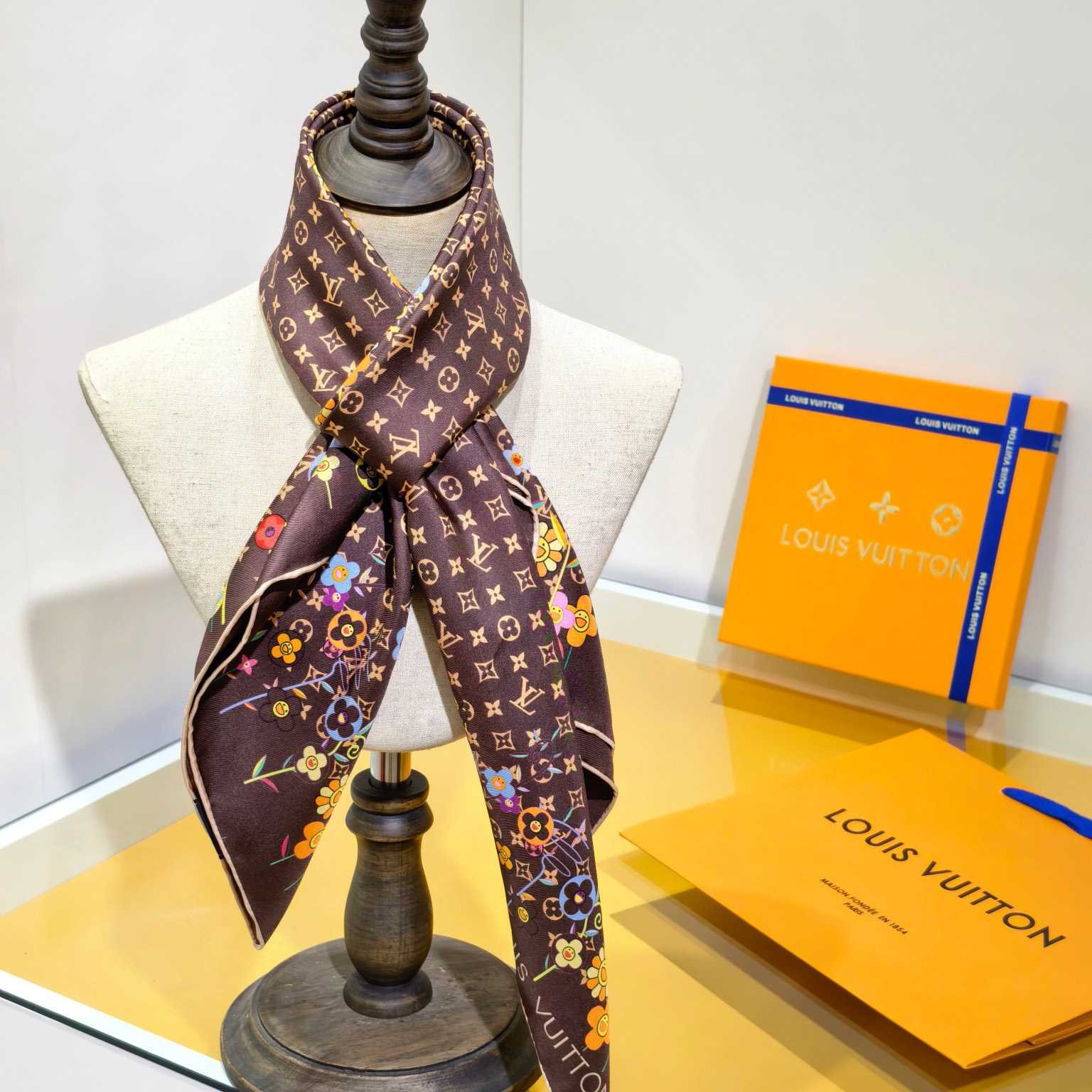Louis Vuitton LV x TM Monogram Superflat Flowers Square 90 - Image 5