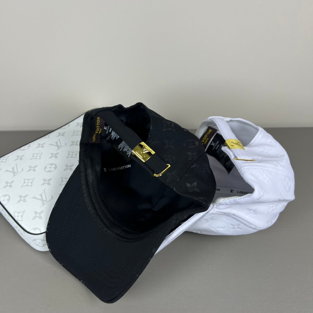 Louis Vuitton Monogram Cap (Black) - Image 4