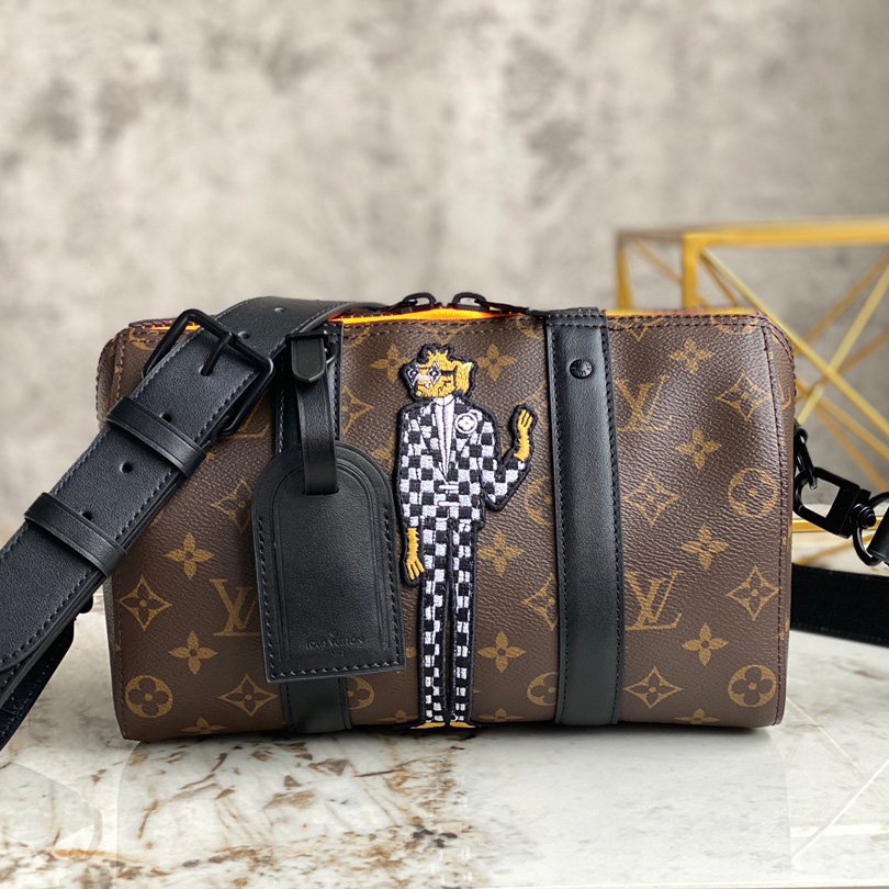 Louis Vuitton Pre-Owned Monogram LV Friends City Keepall Shoulder Bag M45652