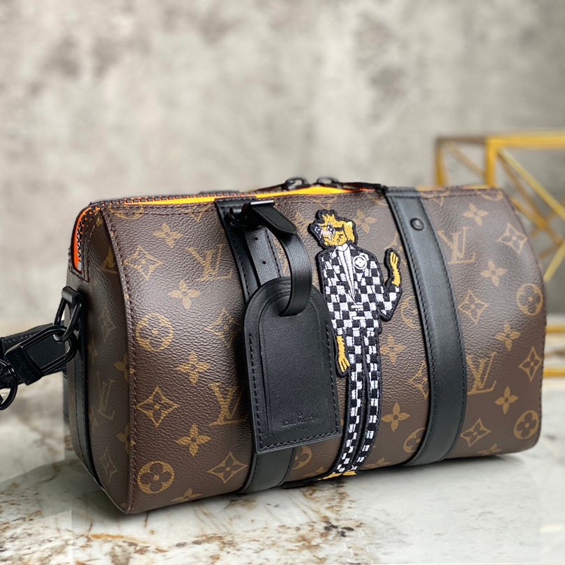 Louis Vuitton Pre-Owned Monogram LV Friends City Keepall Shoulder Bag M45652 - Image 2